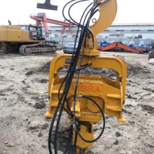China Construction Site 3200rpm Vibratory Hammer Pile Driver High Reliability wholesale
