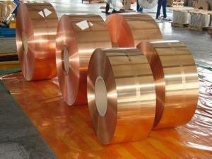 China Bright Surface Copper Foil Roll Annealed Conductivity Copper Foil Tape wholesale