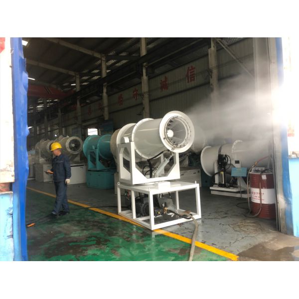 Dust Control Fog Cannon Machine Flexible Mist Droplets