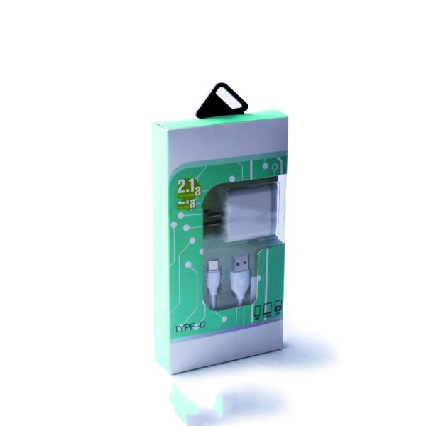 Quality Custom Design USB Date Cable/Electronics Packaging Box with Clear PVC Window for sale