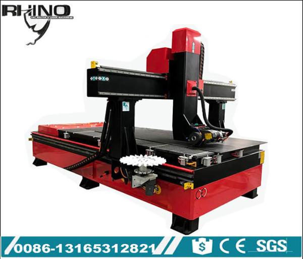 Quality 4 Axis ATC CNC Router CNC Wood Carving Machine with ATC Spindle For Mold Making for sale