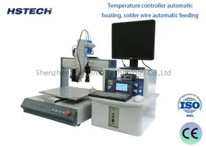 China Dual Workbenches Automatic Soldering Machine with Automatic Cleaning Function on sale