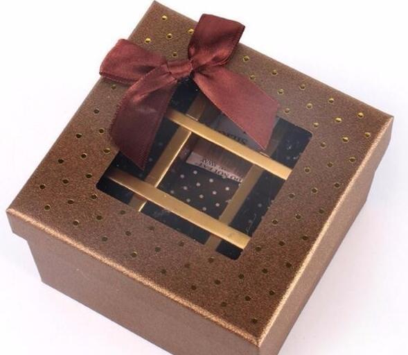 Custom printed luxury black paper cardboard folding magnetic clothing gift box with ribbon,Paper Chocolate Gift Box For