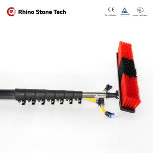 China Carbon Fiber Window Cleaner Pole High Glass Water Fed Window Cleaning Kit OEM wholesale