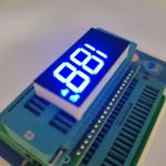 Blue Custom 3 Digit 7 Segment LED Display for Freezer Control
