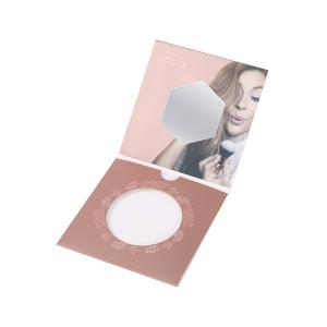 China Empty Eyeshadow Envelope Packaging 60mm C1S Paper Custom Flat Pack wholesale