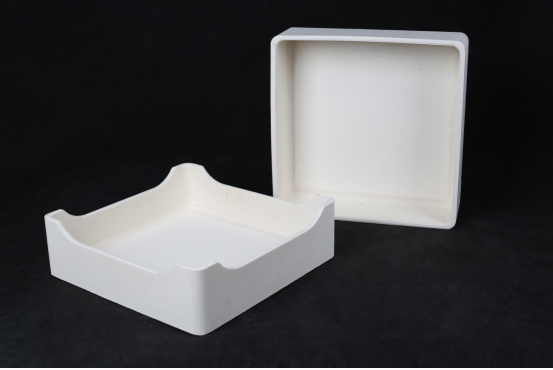 Custom High Temperature Mullite Sagger , EV Power Battery Material Sagger