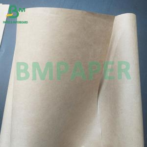 China 90g High Tenacity Kraft Paper Bag Paper For Cement Packing wholesale