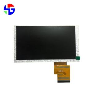 China 6.2 Inch RGB Interface 800x480 Display 1000cd/m2 60 PIN TFT LCD Display wholesale