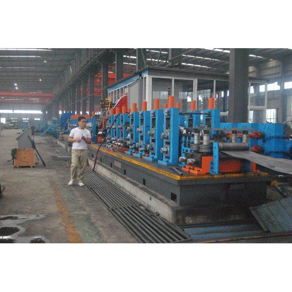 High Precision SS Tube Mill Machine for 32-114mm Steel Pipes