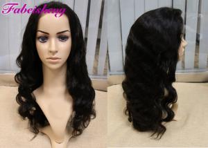 China Affordable Lace Front Human Hair Wigs , Human Hair Lace Front Wigs With Baby Hair wholesale