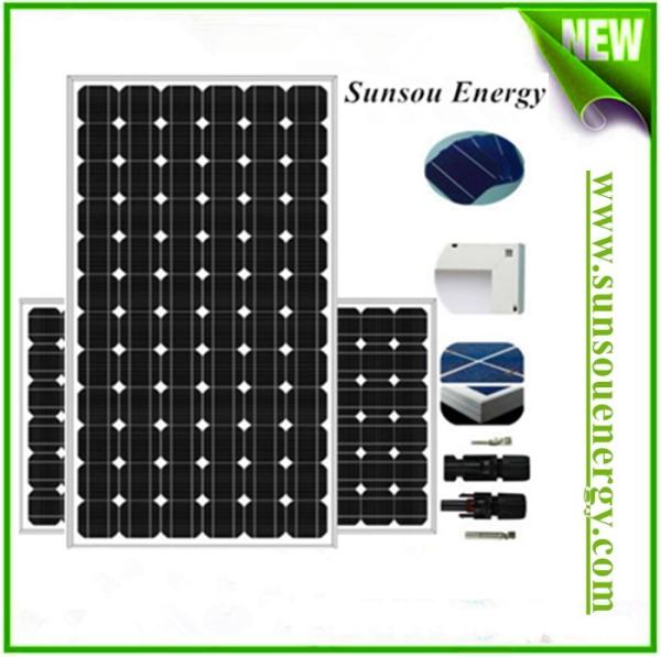 Quality High efficiency mono solar panel 320w, mono solar module with MC4 connector, 3.2mm thickness glass for hot sale for sale