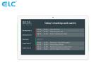 RK3288 POE Android Tablet PoE/NFC/RFID Based With 13.3 Inch LCD Panel