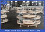Overhead Power Line Triple Aluminum Wheel Conductor Stringing Blocks