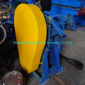 Scrap Tire Blocks Cutter / Cutting Machine For Waste Tyre