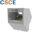 Ethernet 8P8C RJ45 Modular Jack, Unshielded Mini RJ45 Connector With Post