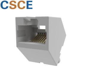 China Ethernet 8P8C RJ45 Modular Jack, Unshielded Mini RJ45 Connector With Post wholesale