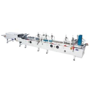 China ZH-500B Folding And Gluing Machine For Paper Cup Coffee Sleeve on sale
