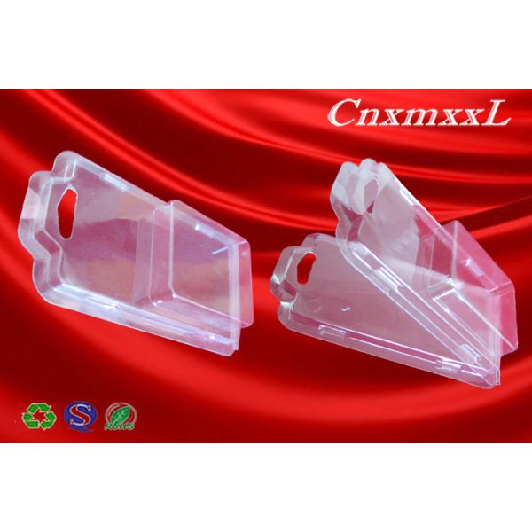 Double Clamshell Durable 0.6mm PVC Blister Tray Packaging For Hardware