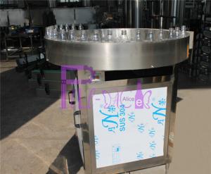 3600-5000BPH Manual Bottle Sorting Machine / Equipment For Juice Processing Line