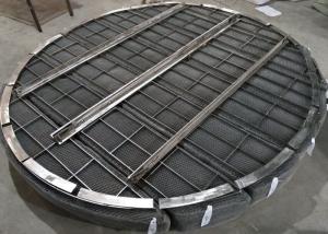 China Stainless Steel Wire Mesh Demister Pad 100mm - 200mm Thickness FR 369 wholesale
