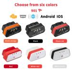 Portable Obd2 Wifi Auto Scanner / Precise Wifi Adapter Diagnostic Tool