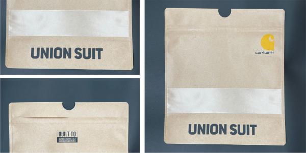 Quality Degradable Paper Plastic Composite Bag Recyclable Printing Patterns for sale