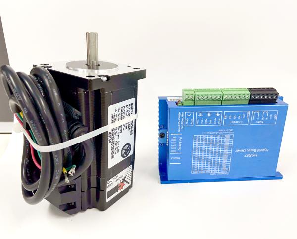 Quality Closed Loop Stepper Motor Little curve machine 57HSE2N2N.m 1000rpm  76mm encoder 1000 ppr for sale