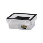 Fixed Mount Embedded Barcode Scanner White QR Code Reader Wiegand