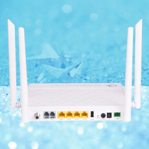 DUAL BAND 2.4G 5G FTTH GPON Fiber Optic Network Router