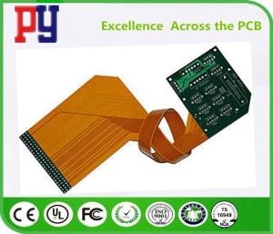 China Double Sided Rigid Flex PCB Immersion Gold 3/3 MIL Line Width / Spacing High Performance on sale