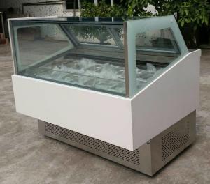 China Commercial Refrigerator Freezer 45 Degree Ice Cream Cupboard with Aspera Compre wholesale