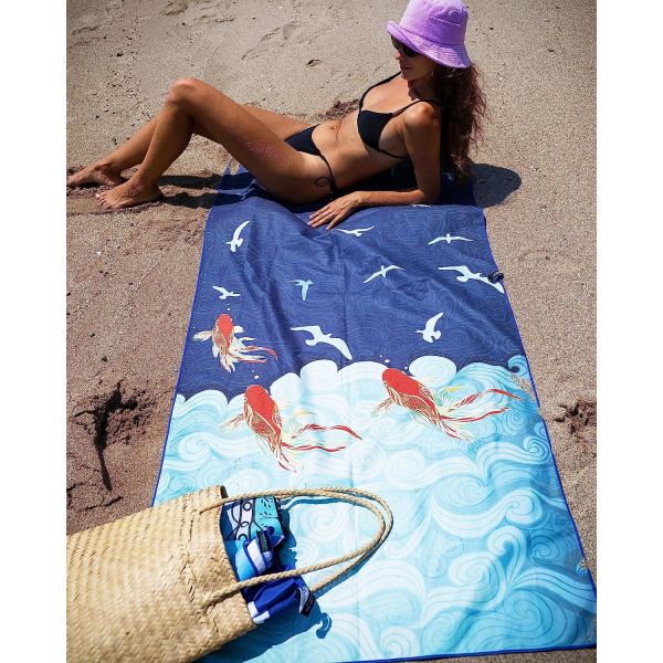 Digital / Transfer Printed Beach Towel With High Durability And Maximum Comfort