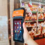 Android 11 Handheld 5.5" HD Smart Mobile Payment Terminal With Versatile Payment