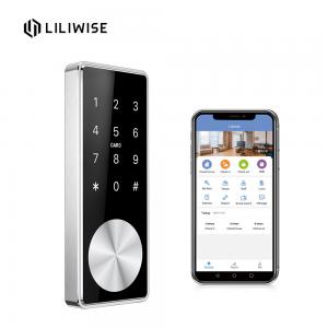 China Digital Wireless Apartment  Door Locks WiFi Door Lock Bluetooth APP Combination Electronic Lock Without Handle wholesale