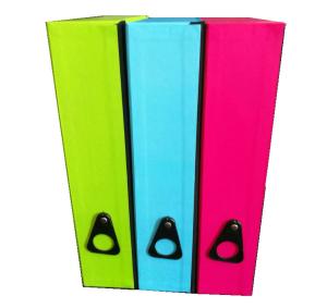 Office products colorfull printed Overlay Multi-function Box File Size A4 FC cardboad File Box