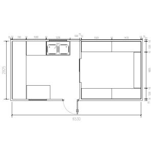 Fast Install Modular Light Tiny House Design Prefabricated Container Houses