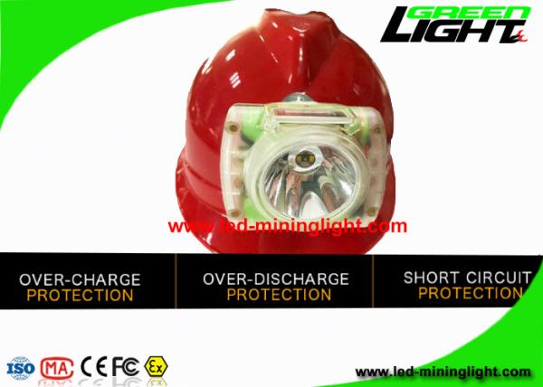 Quality 232 Lum LED Mining Cap Lamp Anti Explosion With OLED Screen USB Charger for sale