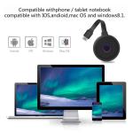 DDR3 128M WF200 WIFI Display Dongle HD Output To Projector Digi TV Monitor Black