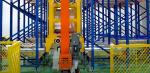 Double Column ASRS Pallet Stacker For Automatic Racking System