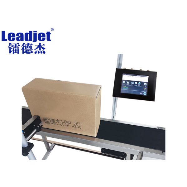 DOD Inkjet Printer A200 5~50mm Print Height With Double Printhead Label Printer