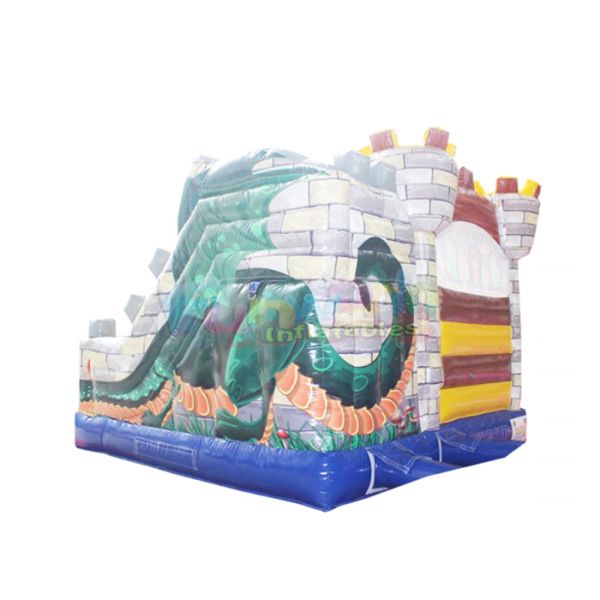 Hotel Tarpaulin Inflatable Bouncer Slide Jumping Bouncy Castle